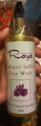 Kashmiri saffran face wash 1 pc